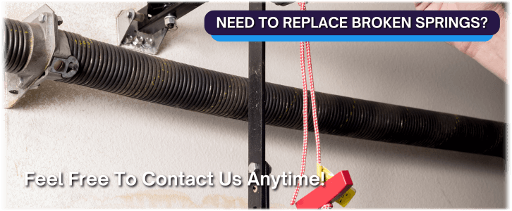 Broken Garage Door Spring Pittsburgh PA
